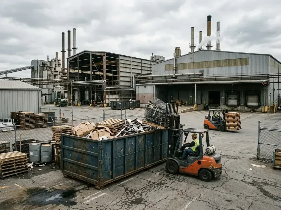 industrial-factory-scrap-conta-003 — frequently asked questions, Cheap Roll-off Dumpster Rentals in George Mason, VA